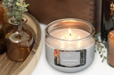 Mainstays Fall Farmhouse 3 Wick Candle Just $3.96!
